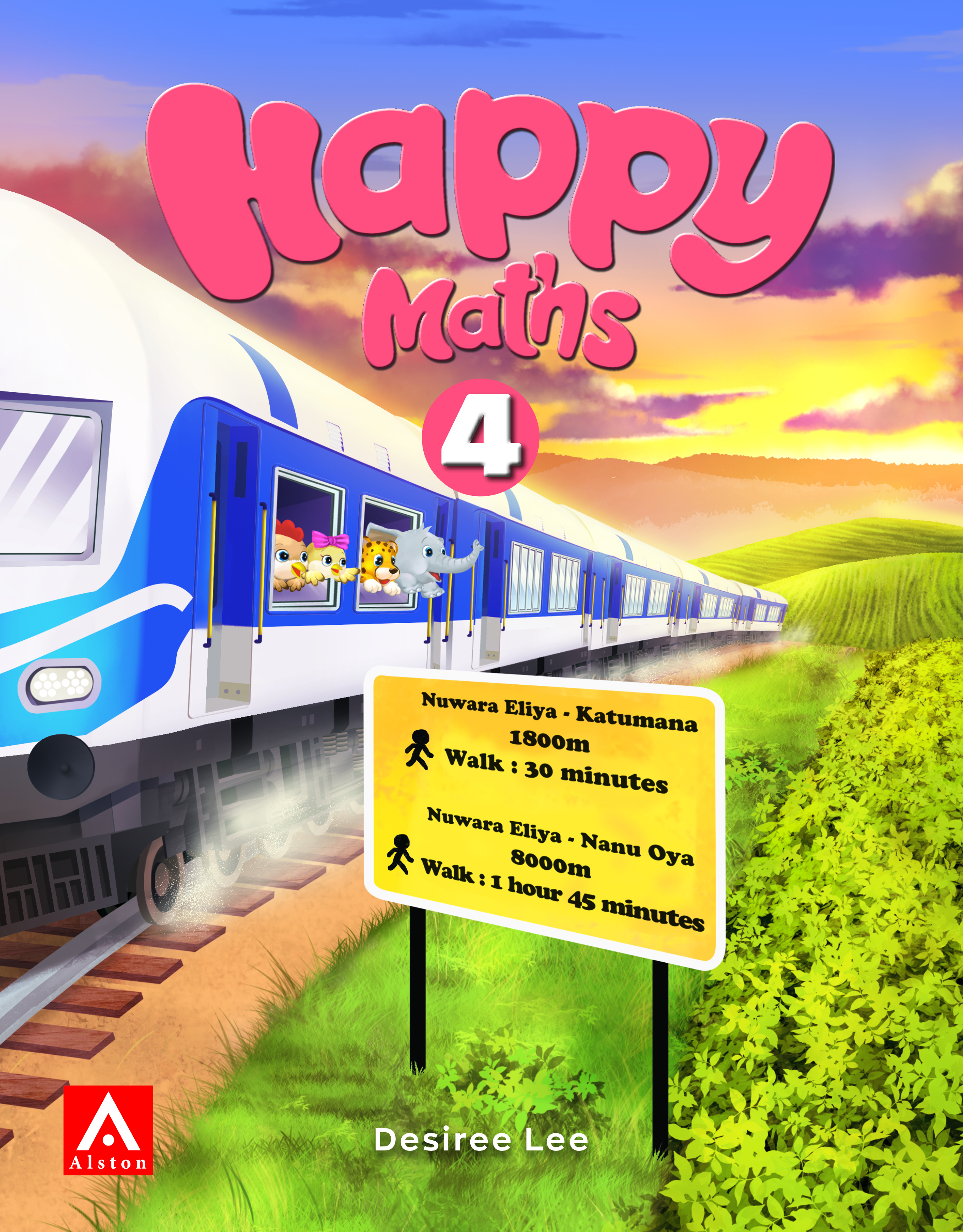 Happy Maths 4 Cover